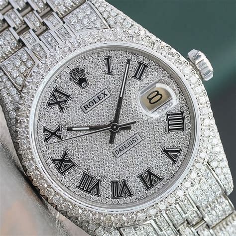 rolex iced out uhr|factory iced out rolex.